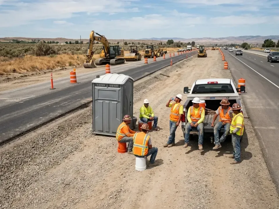 highway-road-construction-crew-007 — frequently asked questions, Porta Potty and Restroom Rentals in Van Buren, AR